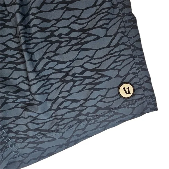 Vuori Shorts Mens Blue Black XXL Lined Athletic Gym Training Performance Workout - Picture 2 of 9